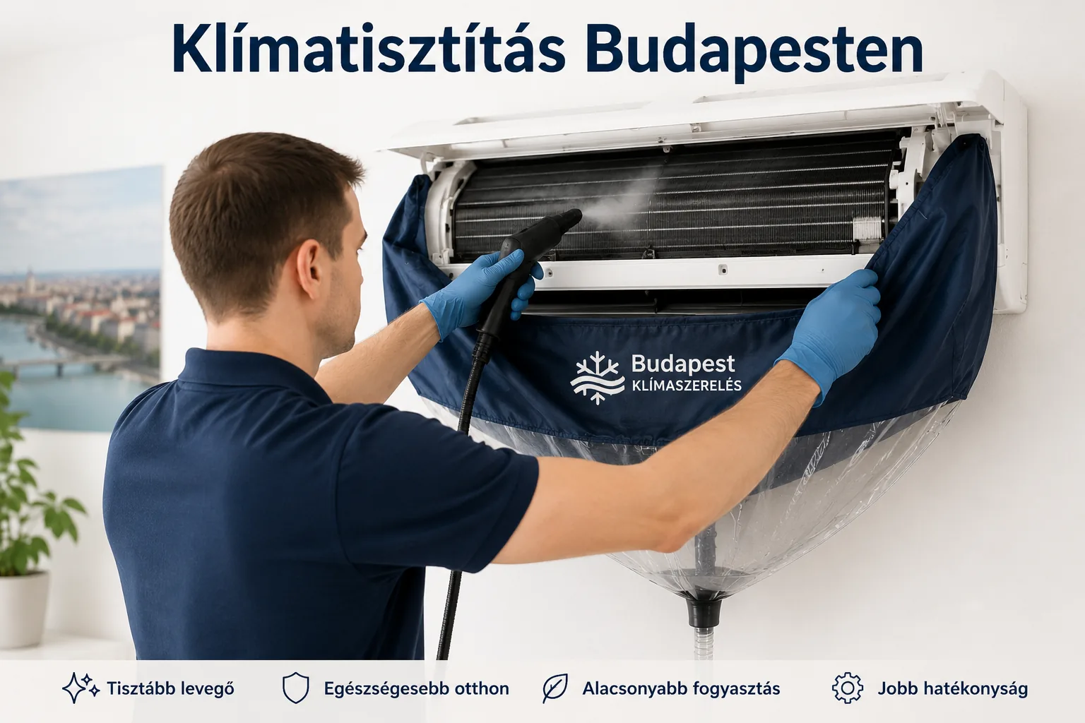 Klímatisztítás Budapesten